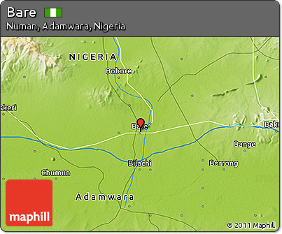 Physical 3D Map of Bare