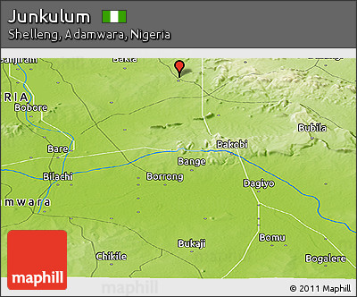 Physical Panoramic Map of Junkulum