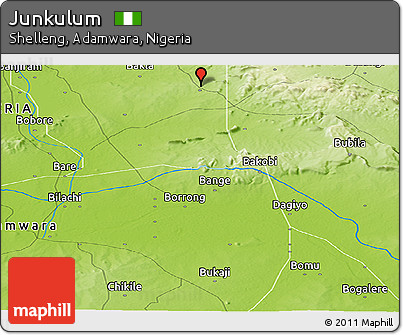 Physical Panoramic Map of Junkulum