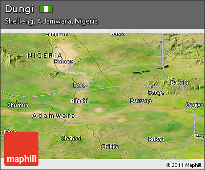 Satellite Panoramic Map of Dungi