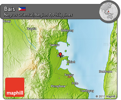 Physical Map of Bais