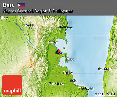 Physical Map of Bais
