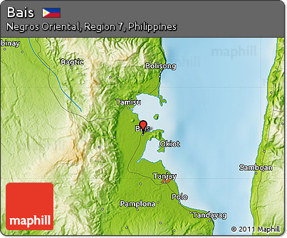 Physical Map of Bais