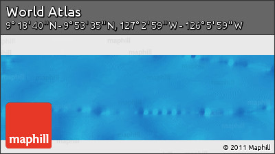 Physical Panoramic Map of the Area around 9° 36' 8" N, 126° 34' 29" W