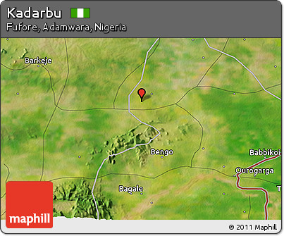 Satellite 3D Map of Kadarbu