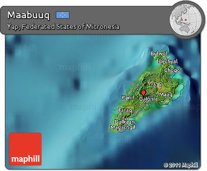 Satellite 3D Map of Maabuuq