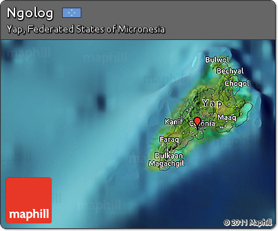 Satellite 3D Map of Ngolog