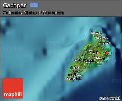 Satellite 3D Map of Gachpar