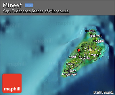 Satellite 3D Map of Mineef