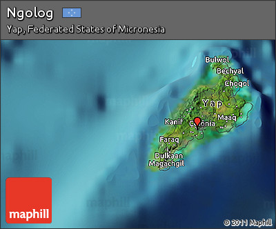 Satellite 3D Map of Ngolog
