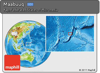 Physical Location Map of Maabuuq