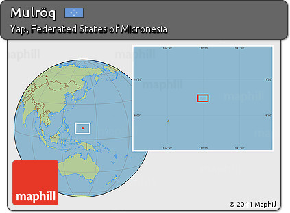 Savanna Style Location Map of Mulröq