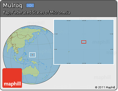 Savanna Style Location Map of Mulröq