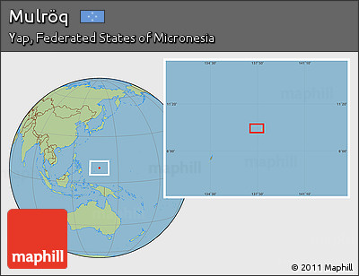 Savanna Style Location Map of Mulröq