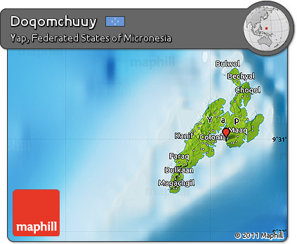 Physical Map of Doqomchuuy
