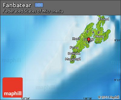 Physical Map of Fanbatear
