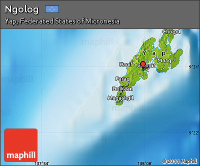 Physical Map of Ngolog