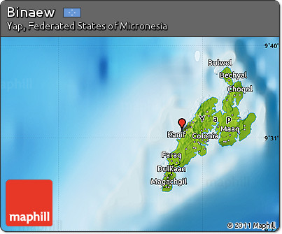 Physical Map of Binaew