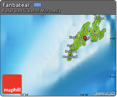 Physical Map of Fanbatear