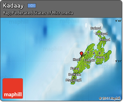 Physical Map of Kadaay