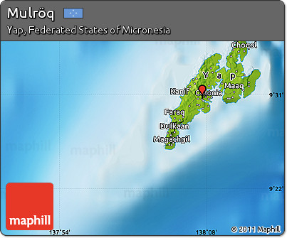 Physical Map of Mulröq