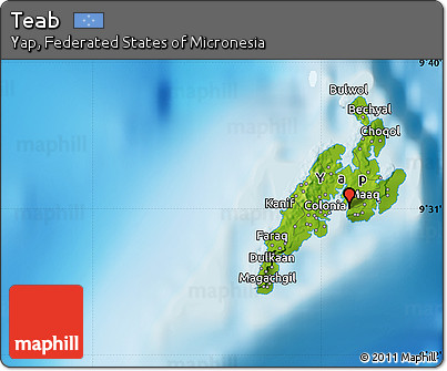 Physical Map of Teab