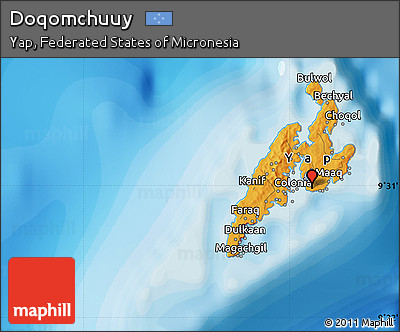 Political Map of Doqomchuuy
