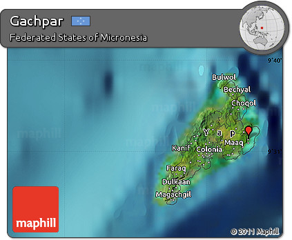 Satellite Map of Gachpar