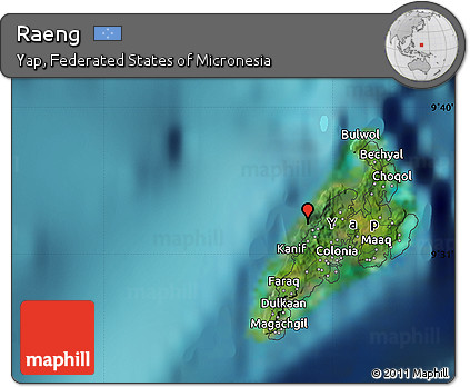 Satellite Map of Raeng