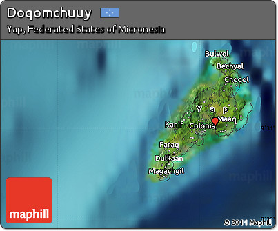 Satellite Map of Doqomchuuy