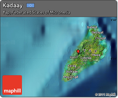 Satellite Map of Kadaay