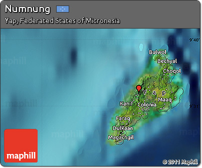 Satellite Map of Numnung