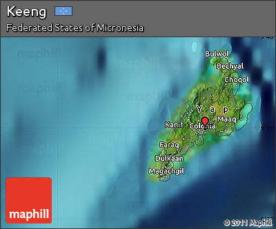 Satellite Map of Keeng