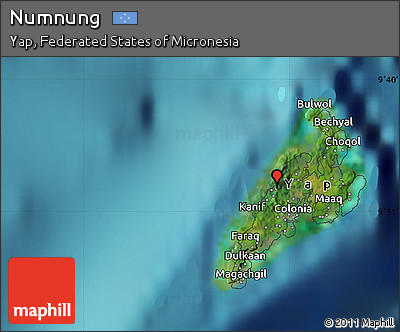 Satellite Map of Numnung