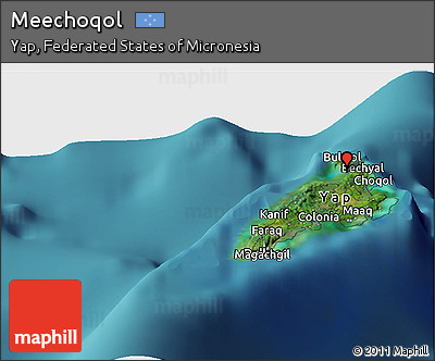 Satellite Panoramic Map of Meechoqol