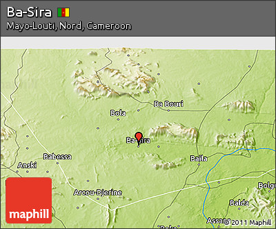 Physical 3D Map of Ba-Sira