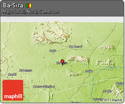 Physical 3D Map of Ba-Sira