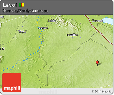 Physical 3D Map of Lavoi