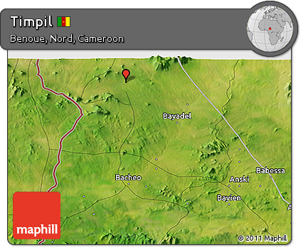 Satellite 3D Map of Timpil