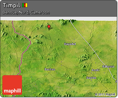 Satellite 3D Map of Timpil