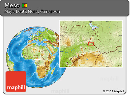 Physical Location Map of Meso