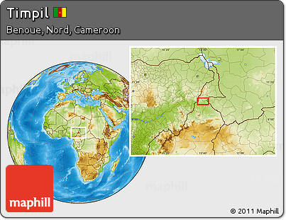 Physical Location Map of Timpil