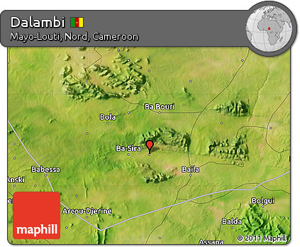 Satellite Map of Dalambi