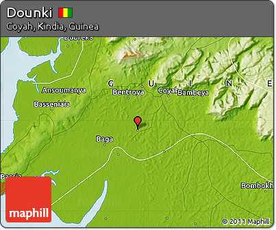Physical Map of Dounki
