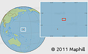 Savanna Style Location Map of the area around 9° 36' 8" N, 159° 52' 30" E