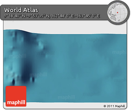 Satellite 3D Map of the Area around 9° 36' 8" N, 163° 16' 30" E