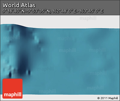 Satellite 3D Map of the Area around 9° 36' 8" N, 163° 16' 30" E