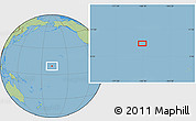 Savanna Style Location Map of the area around 9° 36' 8" N, 168° 13' 29" W
