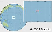 Savanna Style Location Map of the area around 9° 36' 8" N, 178° 34' 29" E