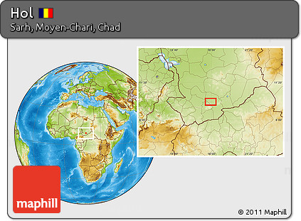 Physical Location Map of Hol